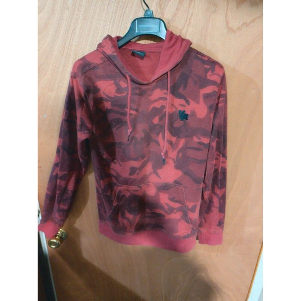 Red Camo Hoodie Sweatshirt